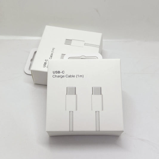 Cable USB-C 60W PD Rápido y Resistente – Para iPhone, Samsung, Xiaomi y Más